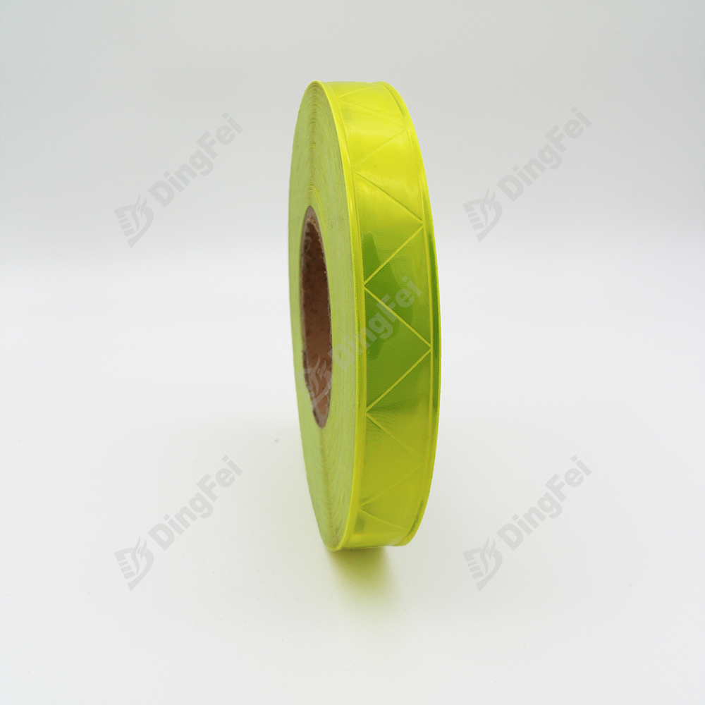 PVC Micro Prismatic EN20471 Reflective Tape For Clothing - 